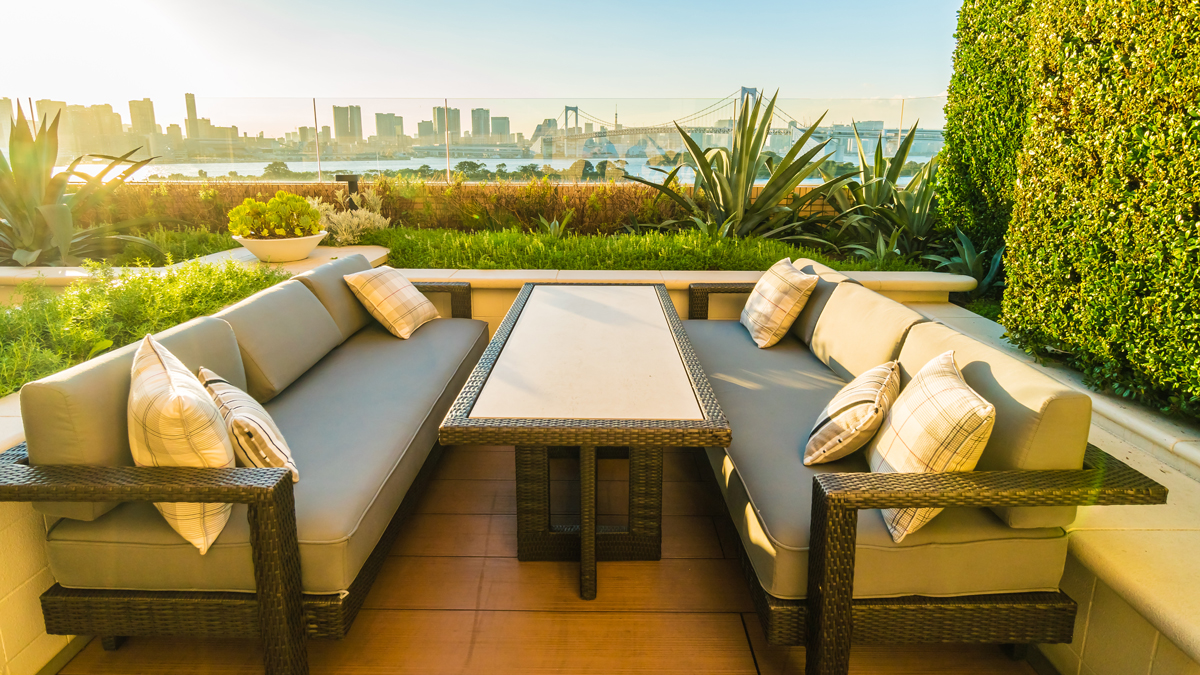 Backyard furniture